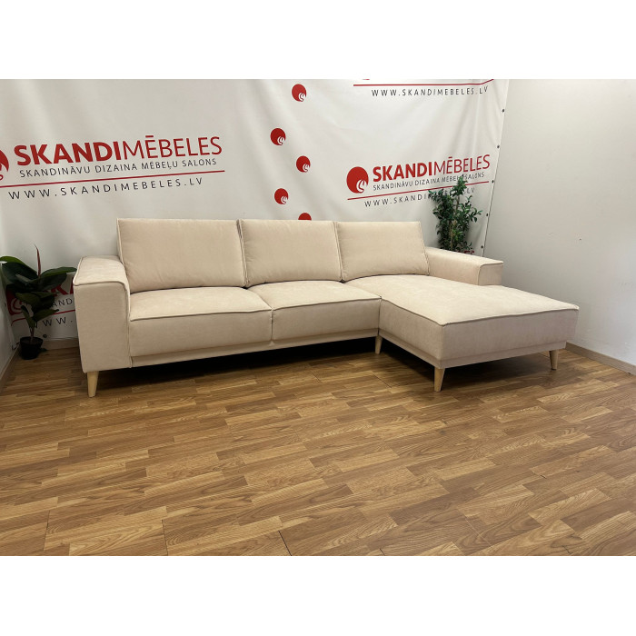 Dīvāns COPENHAGEN (Stūra Chaiselongue)(Ekspozīcija)